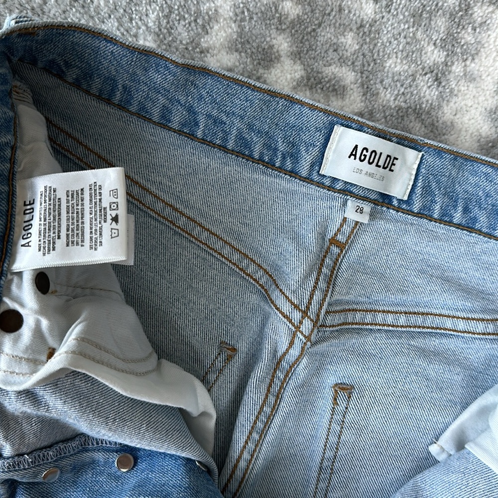 Agolde Riley Crop  size 28 - Picture 5 of 8